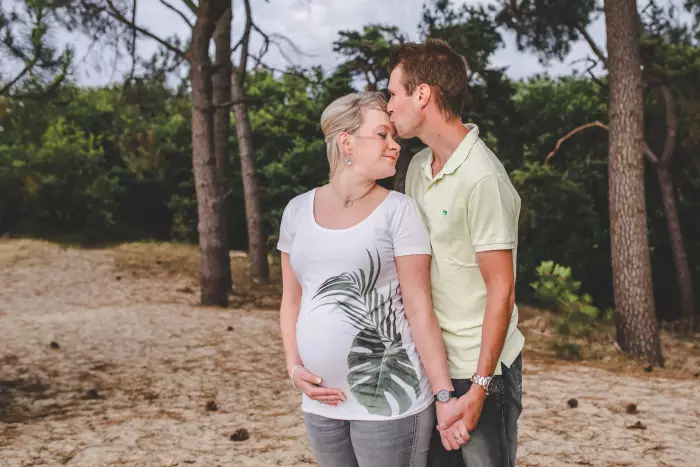  Bollebuik fotoshoot in de natuur.